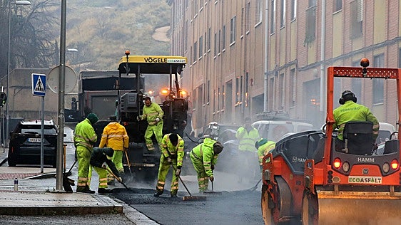 Estas son las calles de Segovia que serán asfaltadas en otoño de 2026