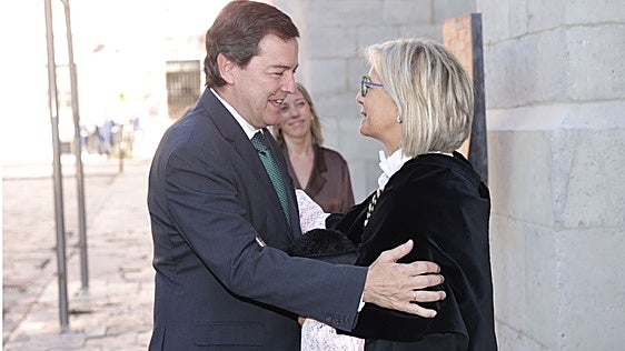 Pilar Garcés asume el nuevo papel de universidades en la Junta pero reclama «más financiación» para la UVA