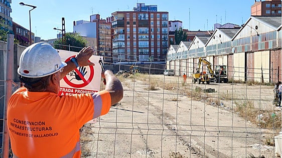 El aparcamiento disuasorio de los talleres de Renfe en Delicias alcanzará las 304 plazas