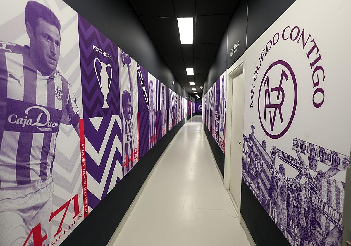 Del túnel de vestuarios a la 'Puerta de los Rolling Stones': los rincones más curiosos del Estadio José Zorrilla