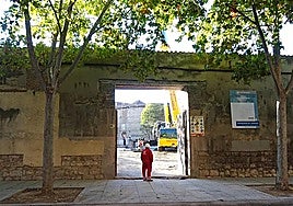 Obras en el convento de Santa Catalina en Valladolid.
