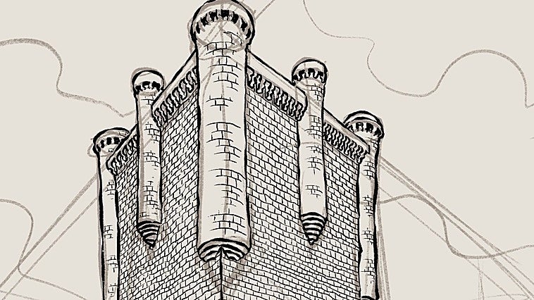Torrelobatón y su torre del homenaje