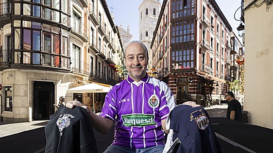 Edu Téllez: «Me dio tiempo a ver en el Viejo Zorrilla a esa delantera de Onésimo, Pereira y Bernal»
