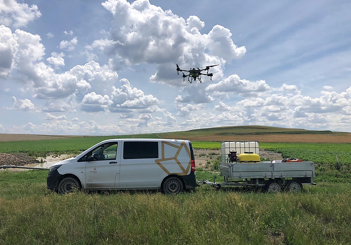 Los drones ganan presencia en el campo y se espera que lleguen a la mitad del territorio en 2027 | BURGOSconecta