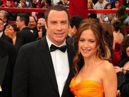 Imagen de archivo de John Travolta y Kelly Preston, padres del fallecido.