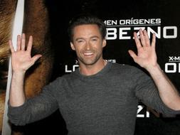 El actor australiano Hugh Jackman, durante la presentaciónen Madrid de la película 'X-Men orígenes: Lobezno'. / Efe