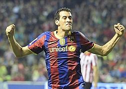 La UEFA estudia sancionar a Busquets con cinco encuentros