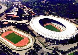 Vistas del estadio olímpico de Roma. / Archivo