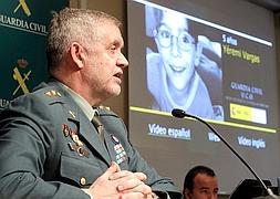 La Guardia Civil, durante la rueda de prensa. / Emilio Naranjo (Efe) | Atlas