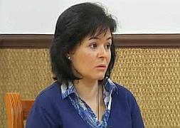 Ruth Ortiz, durante la entrevista. / Foto y Vídeo: Atlas