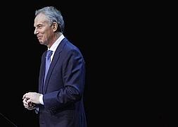 Tony Blair, durante su intervención. / E. Garrido (Reuters)