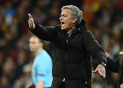 El entrenador del Real Madrid, José Mourinho. / Archivo