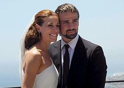 Raquel Sánchez Silva y Mario Biondo, el día de su boda. / Foto: Efe | Vídeo: Europa Press