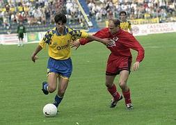 Valerón(i), en su primera etapa en Las Palmas./ Archivo