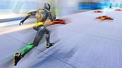 El robot protagonista de 'Runbot'. / Archivo