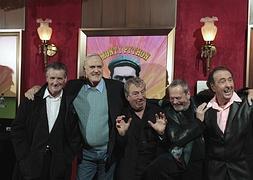 Michael Palin, John Cleese, Terry Jones, Terry Gilliam y Eric Idle, miembros de 'Monty Python'. / Reuters