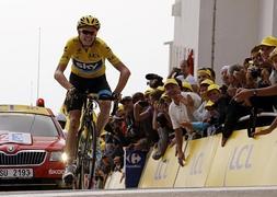 Froome, en una etapa del Tour de Francia. / Joel Saget (AFP)