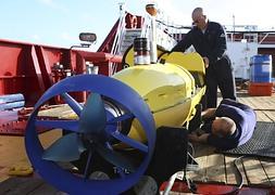 El robot submarino de Phoenix International. / Reuters
