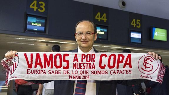 José Castro, presidente del Sevilla. 