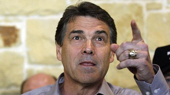 El gobernador de Texas, Rick Perry 