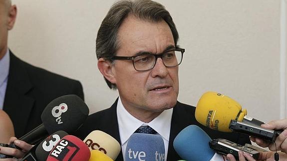 El presidente de la Generalitat, Artur Mas. 