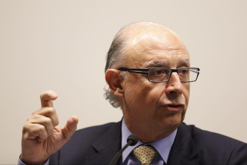 El ministro de Hacienda, Cristóbal Montoro. 