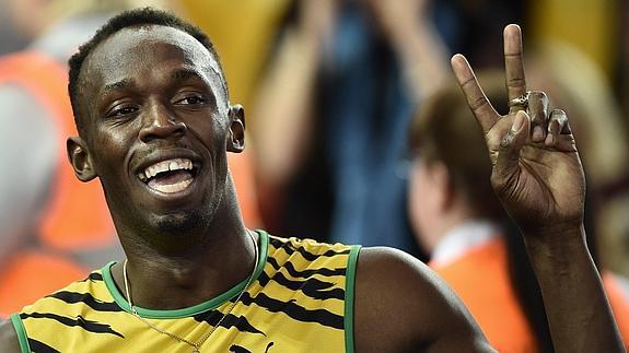 Bolt, en los Juegos de la Commonwealth. 