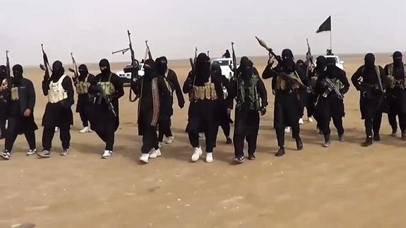 Un grupo de yihadistas