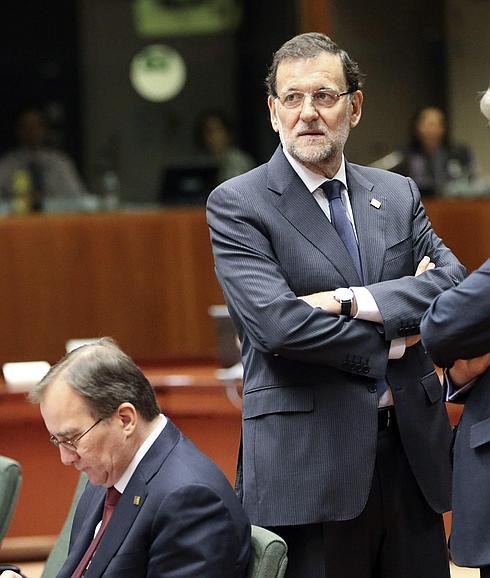 Mariano Rajoy, hoy en Bruselas.