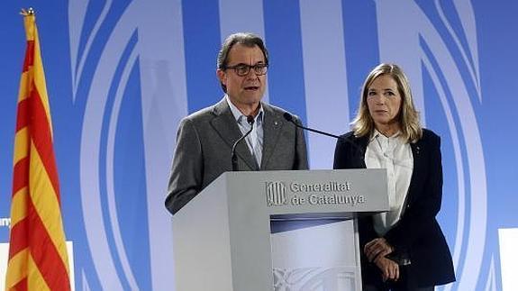 Artur Mas comparece ante los medios