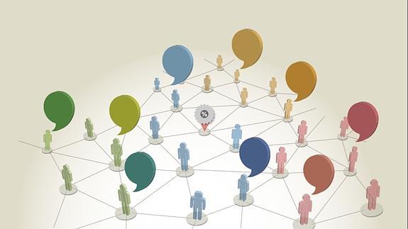 Esquema de funcionamiento del algoritmo en el que se basa la aplicación.