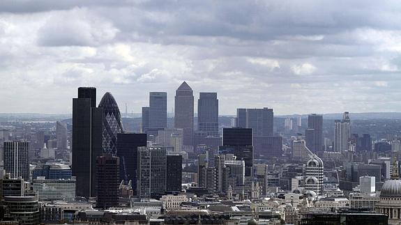 Distrito financiero de Londres. 