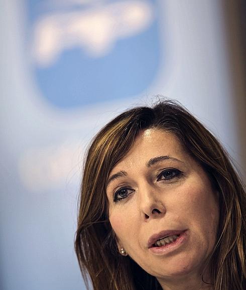 La líder del PP catalán, Alicia Sánchez-Camacho. 
