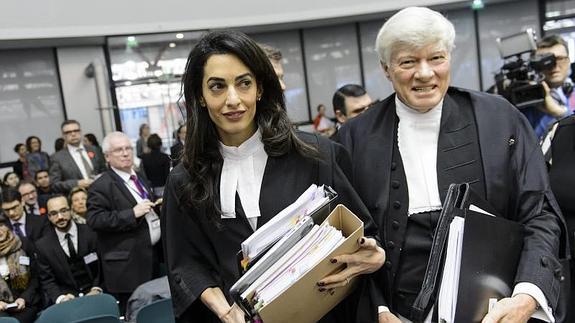 Amal Clooney.