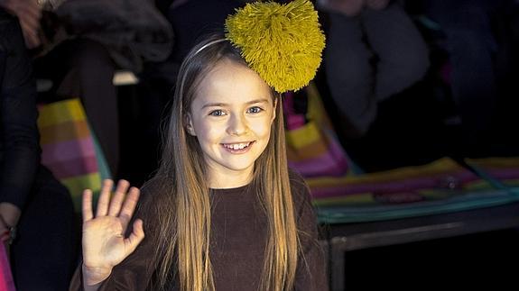 La 'top' infantil Kristina Pimenova. 