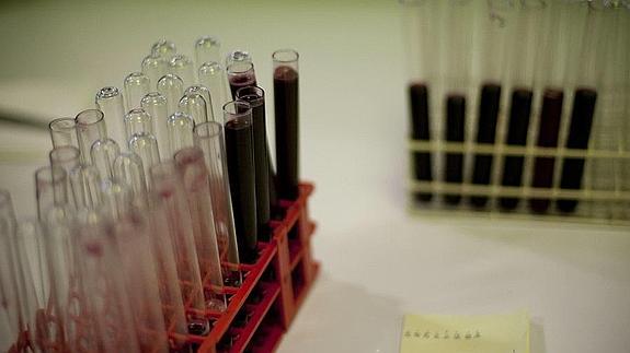 Pruebas de laboratorio en la bodega Pago de Carraovejas, en Peñafiel, Valladolid. 