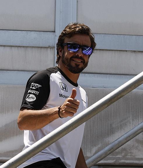 Fernando Alonso, en el circuito de Malasia. 