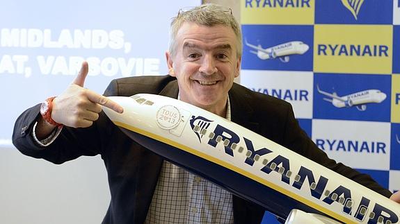 El consejero delegado de Ryanair, Michael O' Leary. 