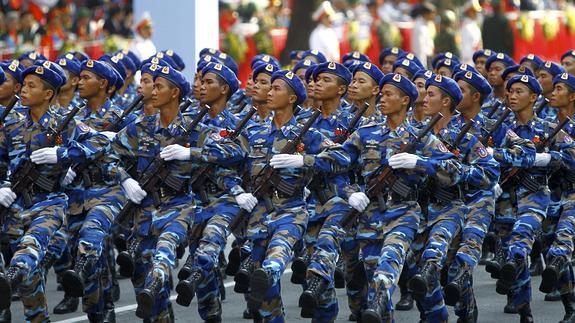 Desfile militar. 