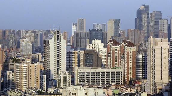 La ciudad china ha sufrido un espectacular crecimiento en los últimos años. 