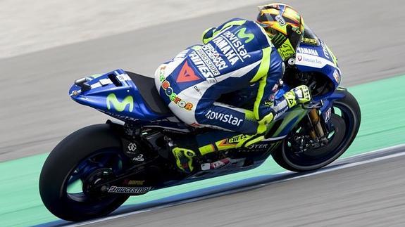 Valentino Rossi, en Assen. 