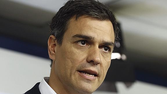 El secretario general socialista, Pedro Sánchez.