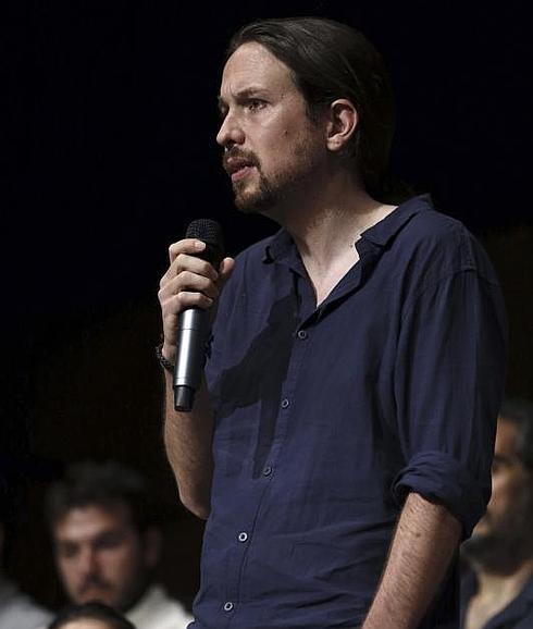 El secretario general de Podemos, Pablo Iglesias. 