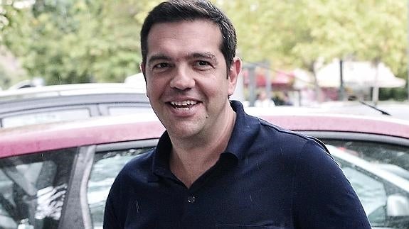 Alexis Tsipras. 