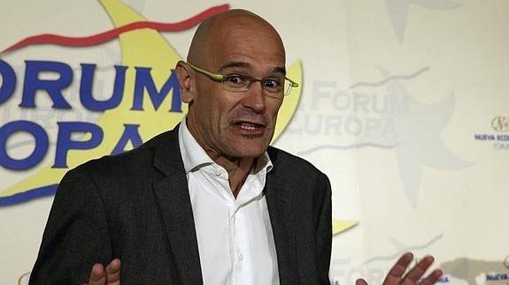 El cabeza de lista de Junts pel Si, Raül Romeva.