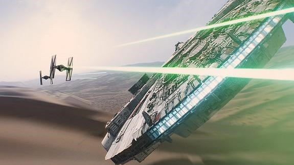 Fotograma de 'Star Wars: El despertar de la Fuerza'. 