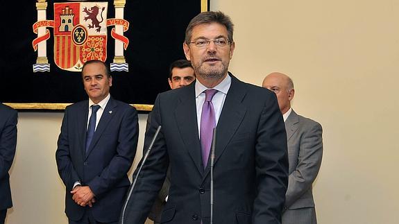 El ministro de Justicia, Rafel Catalá.