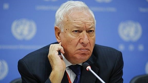 El ministro de Asuntos Exteriores, José Manuel García-Margallo. 