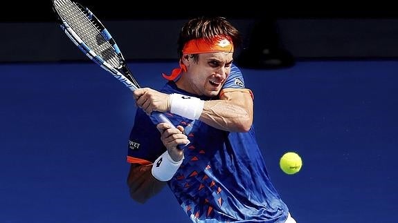 Ferrer en el reciente Abierto de Australia. 