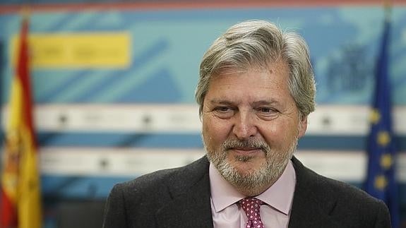 El ministro de Educación, Cultura y Deporte en funciones, Íñigo Méndez de Vigo.